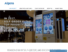 Tablet Screenshot of aigens.com